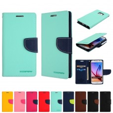 [Special]Mercury Goospery Fancy Diary Case for iPhone 12 Pro Max (6.7") [Mint]