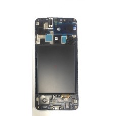 Samsung A20 SM-A205 LCD and Touch Screen Assembly with frame [Black] [Aftermarket]