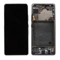 Samsung Galaxy A71 5G SM-A716 OLED and Touch Screen Assembly with frame [Prism Cube Black]