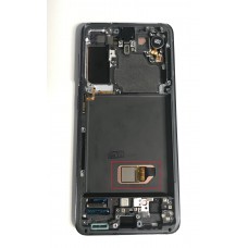 Samsung Galaxy S21 OLED and Touch Screen Assembly with frame [Phantom Pink] / [Phantom Violet]