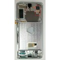 Samsung Galaxy S21 Plus OLED and Touch Screen Assembly with frame [Phantom Black][Refurb]