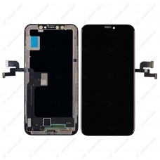 iPhone X  OLED and Touch Screen Assembly  [Original Screen Replace Original Glass][FOG][iTruColor][Black][100% warranty]