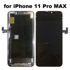 iPhone 11 Pro Max (6.5") OLED Display and Touch Screen Assembly [With 100% warranty][High-End Aftermarket][iTruColor][Hard OLED][Compatible for IC chip transfer]