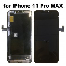 iPhone 11 Pro Max (6.5") OLED Display and Touch Screen Assembly [With 100% warranty][High-End Aftermarket][iTruColor][OLED][Black]