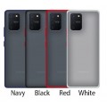 Mercury Goospery Peach Garden Bumper Case for Samsung Galax A12 A125 [Black/Red]
