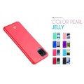 Mercury Goospery Jelly Case for Samsung Galax A42 5G A426 [Red]