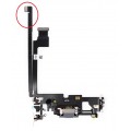 iPhone 12 pro max Charging Port Flex Cable [Graphite]