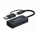 Simplecom NU315 USB-C and USB-A to Gigabit Ethernet network Adapter