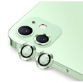 2PC Rear Camera Lens with Cover Set for iPhone 12 / 12 Mini [Green]