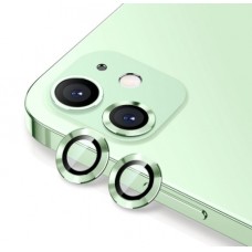 2PC Rear Camera Lens with Cover Set for iPhone 12 / 12 Mini [Green]