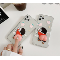 Cute 3D Elastic Squishy Butt Decompress Case For iPhone 11 [Clear]