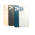 iPhone 12 Pro Back Cover Glass with Big hole [Silver]