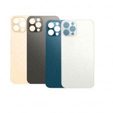 iPhone 12 Pro Back Cover Glass with Big hole [Gold]