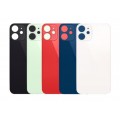 iPhone 12 Back Cover Glass with Big hole [Black]