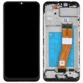 Samsung Galaxy A02s SM-A025 PLS IPS and Touch Screen Assembly with Frame [Black]