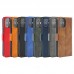 Leather Wallet Case with Side Magnet Button For Samsung A21S/A217 [Dark Blue]