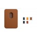 Leather Wallet stand with MagSafe for iphone 12 13 14 15 [Brown]
