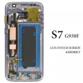 Samsung Galaxy S7 LCD and Touch Screen Assembly with frame [Silver]