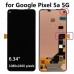 Google Pixel 5a 5G OLED Display and Touch Screen Assembly with bezel frame [Black]
