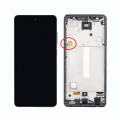 Samsung Galaxy A52s A528 5G OLED and Touch Screen Assembly with frame [Black]