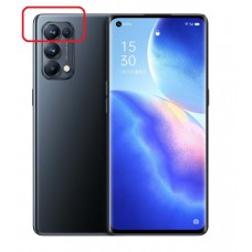 Oppo Reno5 Pro Back Cover with lens [Starry Black]