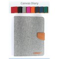 Mercury Goospery Canvas Diary Case For iPad 7 /iPad 8 10.2"[Navy]