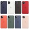 Luxury Silicone Cover Ultra-Thin Back Case For iPhone 13 Mini 5.4" [Black]