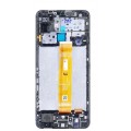 Samsung Galaxy A12S SM-A127 PLS IPS and Touch Screen Assembly with Frame [Black][Not the same as A125]