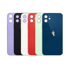 iPhone 12 Mini Back cover Glass with Big Hole [Purple][Aftermarket]