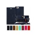 Mercury Goospery Mansoor Diary Case for Samsung Galaxy S22 Ultra 5G [Red]