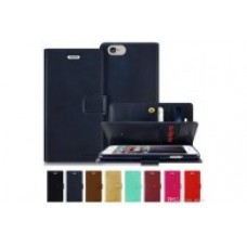 Mercury Goospery Mansoor Diary Case for Samsung Galaxy S22 Ultra 5G [Red]