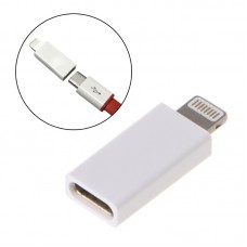  Lightning Male to USB Type C Female Adapter[White or colourful Metallic]