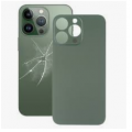 iPhone 13 Back Cover Glass with Big hole [Green]