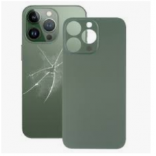 iPhone 13 Back Cover Glass with Big hole [Green]
