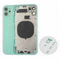iPhone 11 Housing with Back Glass cover,sim card tray holder slot and side buttons[Green][Aftermarket]