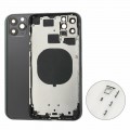 iPhone 11 Pro Housing with Back Glass cover,sim card tray holder slot and side buttons[Space Grey][Aftermarket]