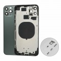 iPhone 11 Pro Housing with Back Glass cover,sim card tray holder slot and side buttons[Green][Aftermarket]