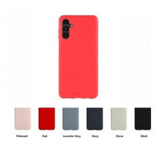 Goospery Mercury Silicone Case for Samsung Galaxy A13 5G A136U [Red]