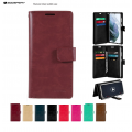 Mercury Goospery Mansoor Diary Case for Samsung Galaxy A73 5G A736 [Wine]