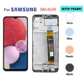 Samsung Galaxy A23 4G SM-A235 LCD and Touch Screen Assembly with frame [White]