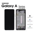 Samsung Galaxy A73 5G SM-A736 LCD and Touch Screen Assembly with Frame [Black]
