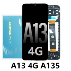 Samsung Galaxy A13 4G A135 LCD Display screen (Service Pack) [Black] GH82-28508A/28653A