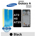 Samsung Galaxy A72 4G A725 5G A726 OLED and touch screen (Original Service Pack) [Awesome Black] GH82-25624A/25463A/25460A/25849A