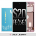 Samsung Galaxy S20 FE 4G 5G G780 G781 OLED and touch screen (Original Service Pack) [Cloud Lavender] GH82-24220C/24219C / 24214C/24215C/29056C/31320C/31321C