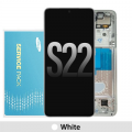 Samsung Galaxy S22 5G S901 Display and Touch screen (Original Service Pack) with Frame [Phantom White/Cream/Sky Blue] GH82-27520B