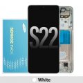 Samsung Galaxy S22 5G S901 Display and Touch screen (Original Service Pack) with Frame [Phantom White/Cream/Sky Blue] GH82-27520B / 27521B