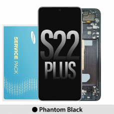 Samsung Galaxy S22+ 5G S906 OLED Display screen (Service Pack) [Phantom Black] GH82-27500A/27501A