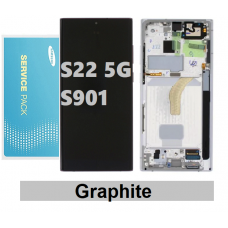 Samsung Galaxy S22 5G S901 OLED Display screen  (Service Pack) [Graphite] GH82-27520E/27521E