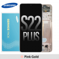 Samsung Galaxy S22+ 5G S906 Display and Touch screen (Original Service Pack) with Frame [Pink Gold] GH82-27500D/27501D