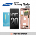 Samsung Galaxy Note 20 N981 N980 OLED and touch screen (Original Service Pack) with Frame[Mystic Bronze] GH82-23495B/23733B